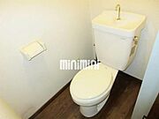 清潔感のあるトイレです。