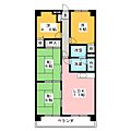 マンション山陽館3階5.2万円