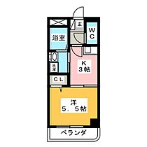 アルファ  ｜ 岐阜県関市倉知（賃貸マンション1K・3階・23.76㎡） その2