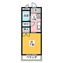 フレグランス壱番館  ｜ 岐阜県関市倉知（賃貸マンション1K・1階・22.68㎡） その2