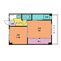 ビレッジハウス関　2号棟  ｜ 岐阜県関市西仙房（賃貸マンション2K・2階・28.98㎡） その2