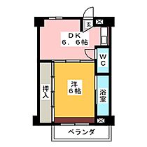 ビレッジハウス関　2号棟  ｜ 岐阜県関市西仙房（賃貸マンション1DK・2階・28.98㎡） その2