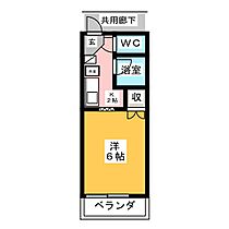 サープラスワン坂ノ尾  ｜ 岐阜県関市向山町４丁目（賃貸マンション1K・1階・18.90㎡） その2