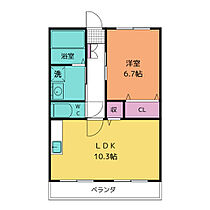 T.Hヒルズ  ｜ 岐阜県関市小屋名（賃貸マンション1LDK・1階・42.51㎡） その2