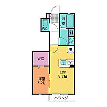 ユアメゾン　ウエスト 105 ｜ 岐阜県関市東新町５丁目885番地6（賃貸アパート1LDK・1階・31.98㎡） その2