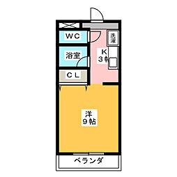 間取図画像 1K