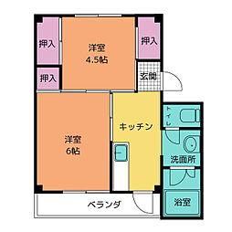 🉐敷金礼金0円！🉐ビレッジハウス小屋名　1号棟