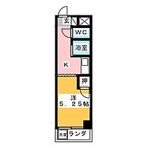 オーク斉藤  ｜ 三重県四日市市堀木１丁目（賃貸マンション1K・5階・25.00㎡） その2