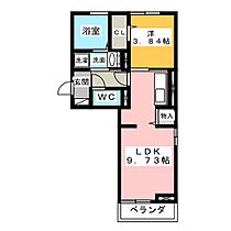 アイティーオーD-room東新町　東館  ｜ 三重県四日市市東新町（賃貸アパート1LDK・1階・35.83㎡） その2