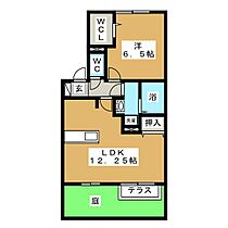 ソフィア　エム  ｜ 三重県四日市市ときわ２丁目（賃貸アパート1LDK・1階・45.12㎡） その2