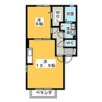 和の郷  ｜ 三重県四日市市万古町（賃貸アパート1LDK・1階・45.15㎡） その2