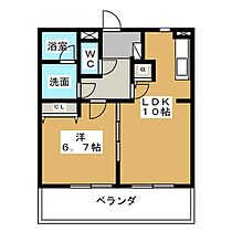 トゥインクルパーク  ｜ 三重県四日市市東日野町（賃貸マンション1LDK・2階・41.28㎡） その2