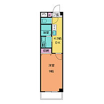 Ｍ’ｓ  ｜ 三重県四日市市室山町（賃貸マンション1DK・3階・30.90㎡） その2