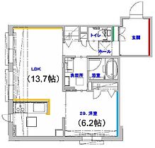 シャーメゾン　ヴィア　ソーレ 302 ｜ 三重県四日市市日永西１丁目13番地40号（賃貸マンション1LDK・3階・52.97㎡） その2