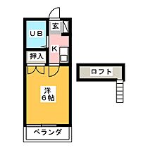 ビバリーエンドレス  ｜ 三重県四日市市東日野町（賃貸アパート1K・2階・17.51㎡） その2