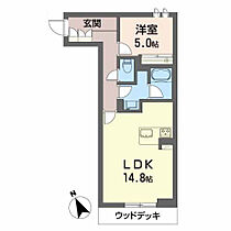 ＡＶＥＮＩＲ 102 ｜ 三重県四日市市新正５丁目2484（賃貸マンション1LDK・1階・51.12㎡） その2