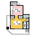 マンション松勢4階4.3万円