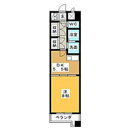 間取図画像 1DK