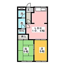 ちゅうりっぷ  ｜ 三重県四日市市松寺１丁目（賃貸アパート2LDK・1階・44.95㎡） その2