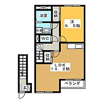 サンハイム  ｜ 三重県四日市市広永町（賃貸アパート1LDK・2階・51.23㎡） その2