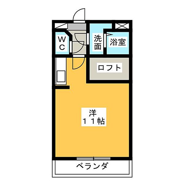 パストラルアベニュー ｜三重県四日市市平津町(賃貸マンション1R・2階・30.80㎡)の写真 その2