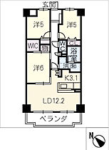 ベルカーサ富洲原 905  ｜ 三重県三重郡川越町大字豊田（賃貸マンション3LDK・9階・71.77㎡） その2