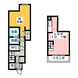 近鉄富田駅 5.4万円