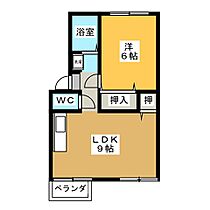 グリーンノア  ｜ 三重県四日市市札場町（賃貸アパート1LDK・2階・32.53㎡） その2