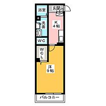 アリュール・フィリア  ｜ 三重県四日市市西富田２丁目（賃貸マンション1K・1階・35.75㎡） その2