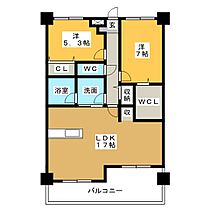 ツインコート大矢知  ｜ 三重県四日市市大矢知町（賃貸マンション2LDK・2階・67.80㎡） その2