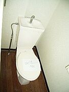 清潔なトイレですよ