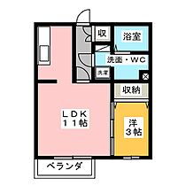 モナリエ栄  ｜ 三重県津市末広町（賃貸アパート1LDK・1階・35.10㎡） その2