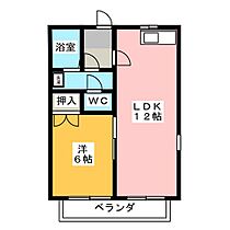 メディオハイツアイ  ｜ 三重県津市鳥居町（賃貸アパート1LDK・2階・39.74㎡） その2