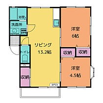 アーバンルネッサンスＢ棟  ｜ 三重県津市半田（賃貸アパート2LDK・2階・50.22㎡） その2