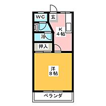 コーポ古河  ｜ 三重県津市西古河町（賃貸マンション1K・2階・26.40㎡） その2