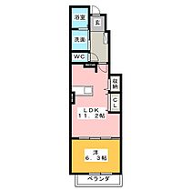 シー・エレガンテII  ｜ 三重県津市河芸町中別保（賃貸アパート1LDK・1階・44.01㎡） その2