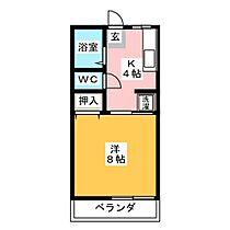 ＭIIシティー  ｜ 三重県津市栗真町屋町（賃貸アパート1K・1階・24.50㎡） その2