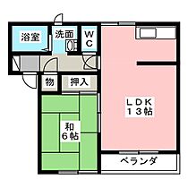 ガーデンハイツB  ｜ 三重県津市渋見町（賃貸アパート1LDK・1階・46.14㎡） その2