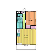 コート津新町  ｜ 三重県津市八町１丁目（賃貸マンション1LDK・4階・41.50㎡） その2