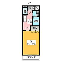 ハイツ南丸の内  ｜ 三重県津市南丸之内（賃貸マンション1K・2階・31.01㎡） その2