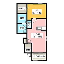 ショアライン　タウンＢ  ｜ 三重県津市白塚町（賃貸アパート1LDK・1階・50.13㎡） その2