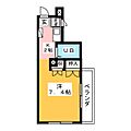 新町ファミリオ4階2.5万円