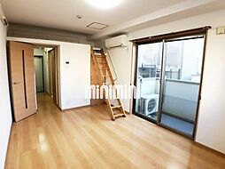 アーリーバードIII 3階1Kのリビング/ダイニング