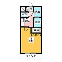 メゾン・ゼラニューム  ｜ 三重県鈴鹿市加佐登２丁目（賃貸アパート1K・2階・29.98㎡） その2