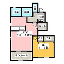 ハーバーサイド  ｜ 三重県鈴鹿市白子本町（賃貸アパート1LDK・1階・52.99㎡） その2