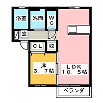 サードニックス  ｜ 三重県鈴鹿市道伯町（賃貸アパート1LDK・2階・36.10㎡） その2