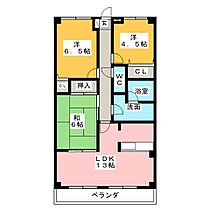 レジデンス若松  ｜ 三重県鈴鹿市若松北２丁目（賃貸マンション3LDK・3階・69.21㎡） その2