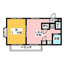 コーポトレゾール  ｜ 三重県鈴鹿市江島本町（賃貸マンション1LDK・2階・33.50㎡） その2