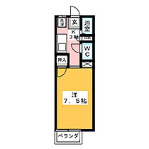 アヴェニールＭＳ  ｜ 三重県鈴鹿市東磯山２丁目（賃貸アパート1K・1階・22.40㎡） その2