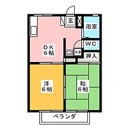 🉐敷金礼金0円！🉐カンザヴィレッヂＥ